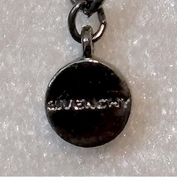 GIVENCHY Blue Crystal Iridescent AB & Lt Aqua Rhinestone Teardrop Necklace 20" - Picture 13 of 16